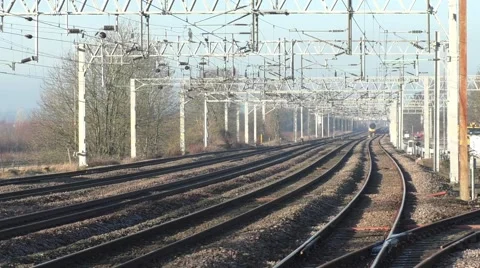 Virgin mainline train Stock Footage 45599546