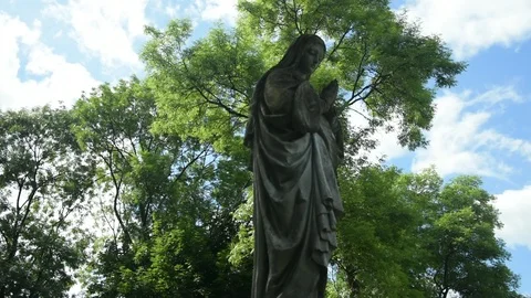Virgin Mary 스톡 동영상 115032104