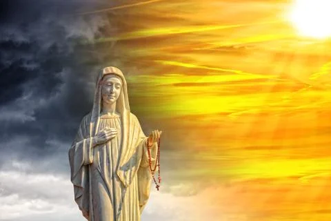 The Virgin Mary Stock Photos