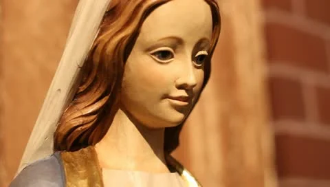 Virgin Mary Statue Vidéo 11144799