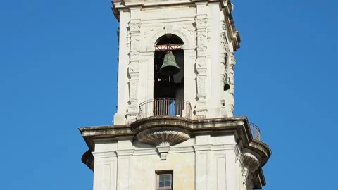 Virgin Mary Statue at Nuestra Senora del Carmen Church in Havana, Cuba Stock Footage 139488267