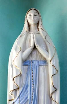 Virgin Mary statue Foto stock