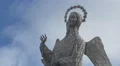 The Virgin of Quito statue on El Panecillo, Ecuador 4k or 4k+ Resolution