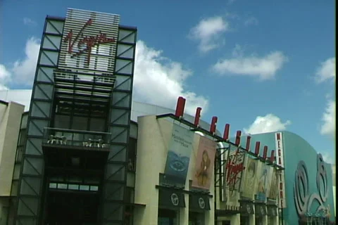 Virgin Record Store Stock Footage 820991