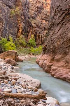 Virgin River Bend Stock Photos