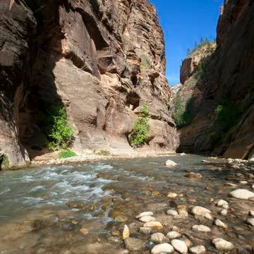 Virgin river square Stock Photos