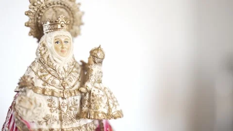 VIRGIN STATUE Stock Footage 300055166