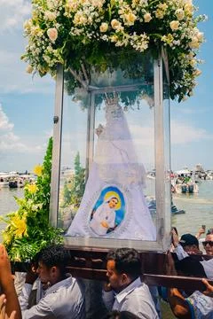 Virgin of the valley´s procession 2025 Stock Photos