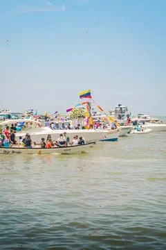 Virgin of the valley´s procession 2025 Stock Photos
