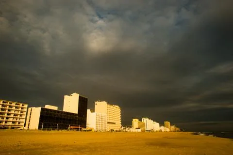 Virginia Beach Oceanfront Stock Photos