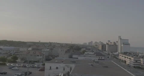 Virginia Beach Oceanfront View Stock Footage 168112213