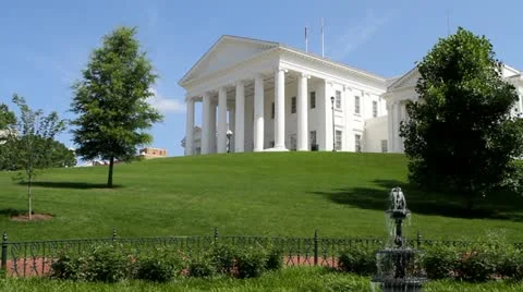 Virginia Capitol Building Stock Footage 11131363