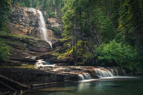 Virginia Falls Stock Photos