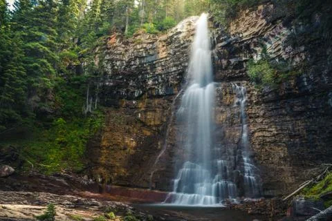 Virginia Falls Stock Photos