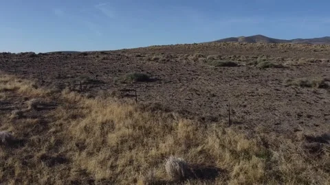 Virginia Range Nevada drone shot aerial Stock-Footage 142157799