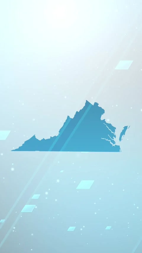 Virginia State Slider Background Video stock 259875046