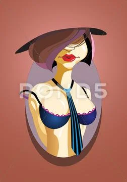 Virgo. 12 Signs of the Zodiac. Vector illustration Stock Illustration