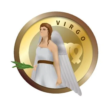 Virgo 库存插图