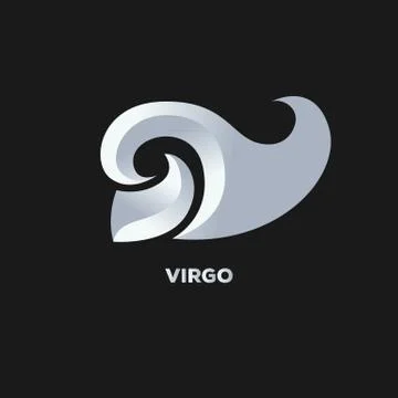 Virgo logo vector Stock Illustration