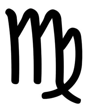 Virgo Symbol Stock Illustration