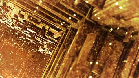 Virtual 3d maze. Motion. Movement in 3D maze with traps. Maze with virtual walls Stock Illustration