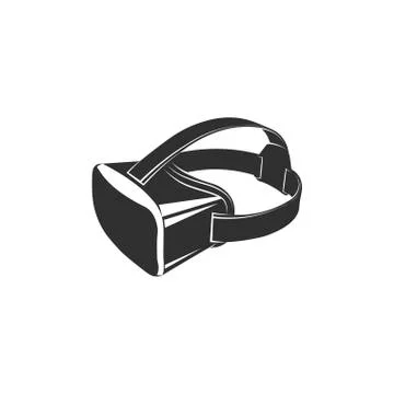 Virtual 3d reality goggles Stock Illustration