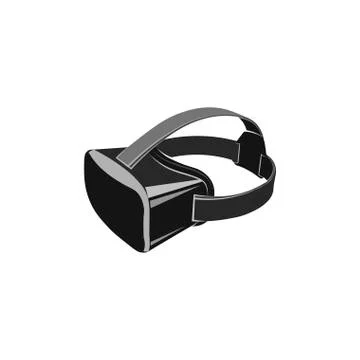 Virtual 3d reality goggles Stock Illustration