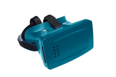 Virtual 3d reality goggles Stock Photos
