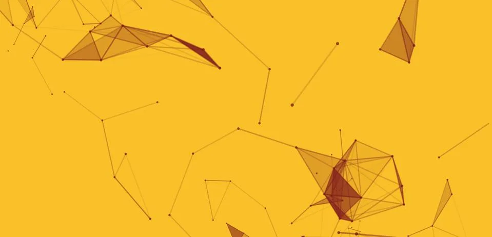Virtual abstract background with particle, molecule structure. genetic and Stock-Illustration