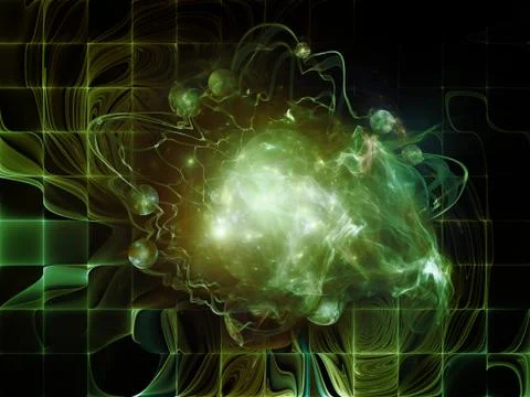 Virtual Abstract Visualization イラスト素材
