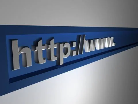 The virtual address. 3d The virtual address. 3d Copyright: xZoonar.com/Mak... Foto stock