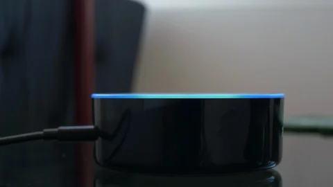 Virtual Assistant Tracking Shot Stock Footage 108331689