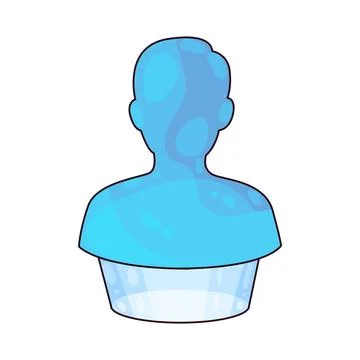 Virtual Avatar illustration Stockillustratie