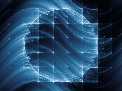 Virtual Background Stock Illustration