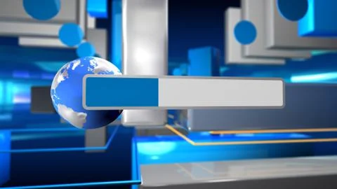 Virtual banner Stock Illustration