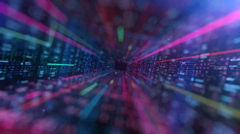 Virtual City Technology Communication and Software Development イラスト素材