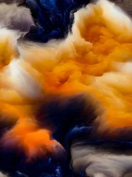 Virtual Cloudscape Illustration