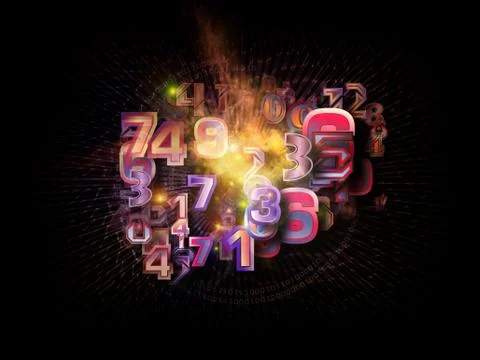 Virtual Code Illustrazione stock