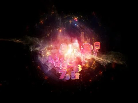 Virtual Code Stock Illustration