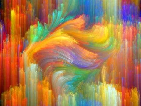 Virtual Color Stock Illustration