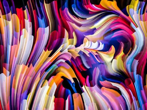 Virtual Color Stock Illustration