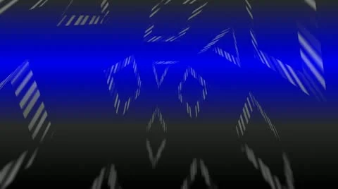 Virtual Colored boxes 8 Stock Footage 12253017