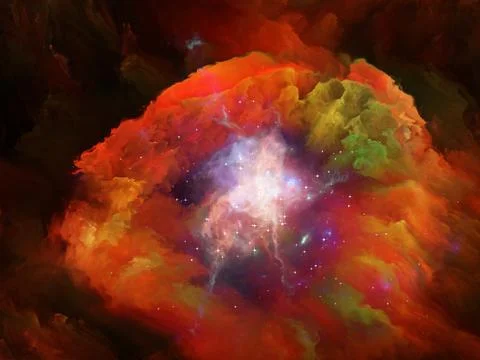 Virtual Colors Stock-Illustration