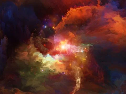 Virtual Colors Stock Illustration