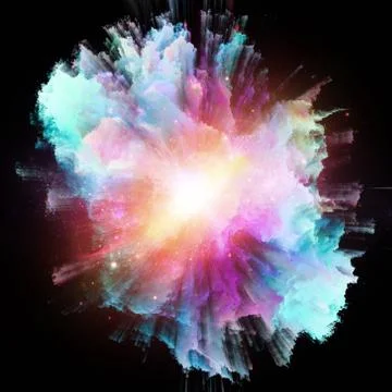 Virtual Colors 库存插图