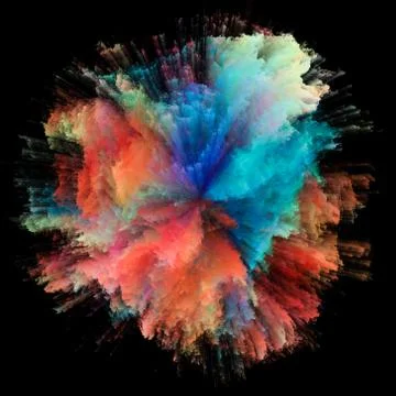 Virtual Colors 스톡 일러스트