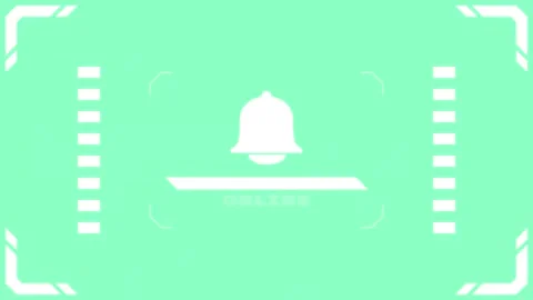 Virtual connection bell Transitions. 1080p - 30 fps - Alpha Channel (8) Stock Footage 274162610