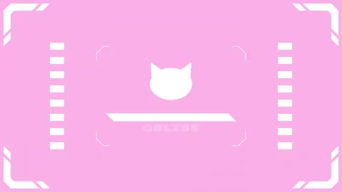 Virtual connection cat Transitions. 1080p - 30 fps - Alpha Channel (6) Stock Footage 256103983