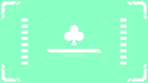 Virtual connection clover Transitions. 1080p - 30 fps - Alpha Channel (1) Stock Footage 256104008