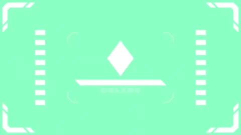 Virtual connection diamond Transitions. 1080p - 30 fps - Alpha Channel (3) Stock Footage 256104103